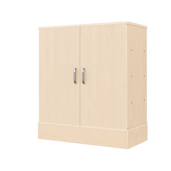 Armadio a Scaffali 79-80, 2 Ante (con base in legno)