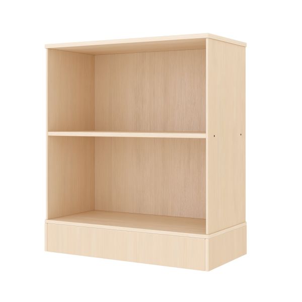 Armadio a Scaffali 79-80, 2 Scomparti (con base in legno)