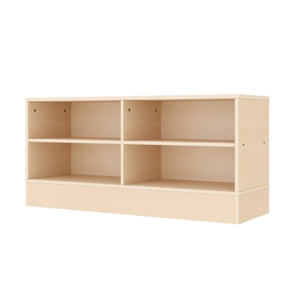 Armadio a Scaffali Doppio 44-120 (con base in legno)
