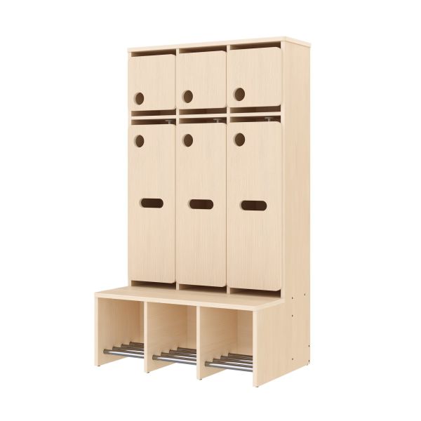 Guardaroba Completo, 3 Posti, Altezza della seduta: 31 cm