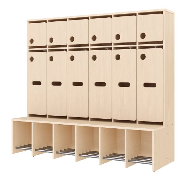 Guardaroba Completo, 6 Posti, Altezza della seduta: 35 cm