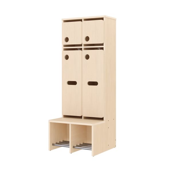Guardaroba Completo, 2 Posti, Altezza della seduta: 31 cm