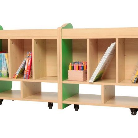 Contenitore Porta Libri «Rana», mobile e pieghevole