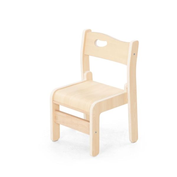Sedia Ole, altezza della seduta 26 cm, senza braccioli