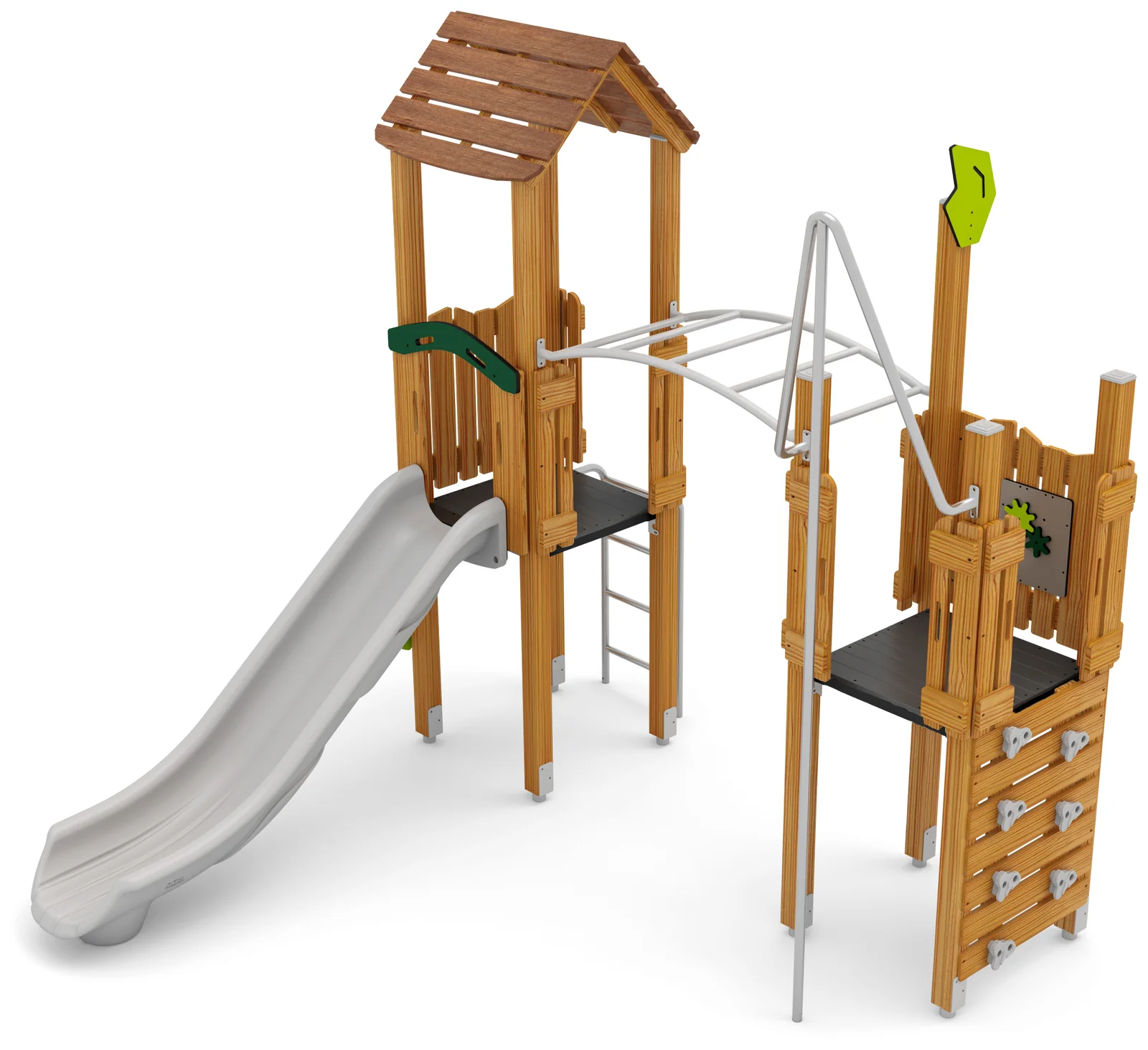 Play Structure Alva – Perspektivansicht 1