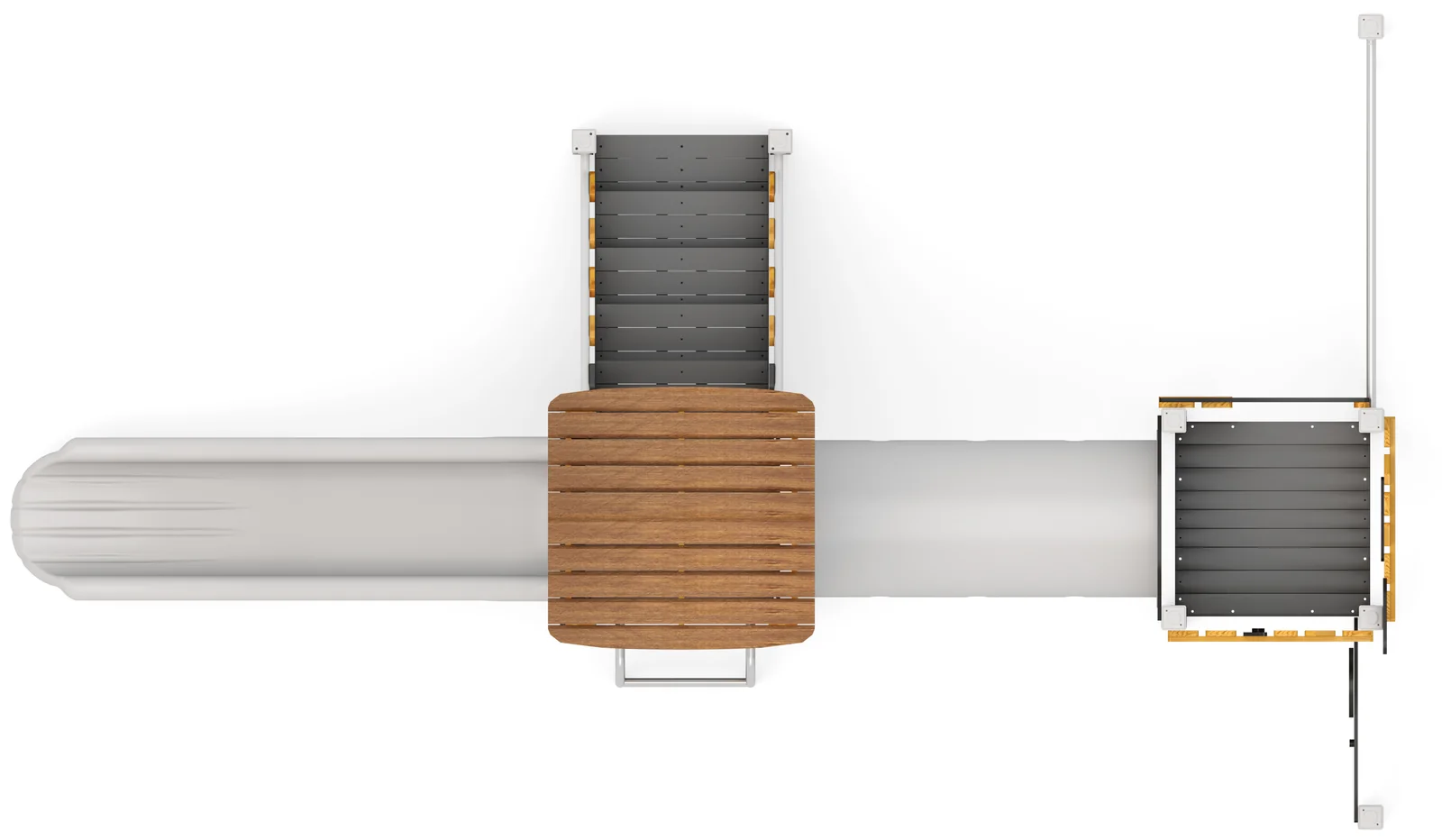 Spielanlage Nora – Draufsicht Render