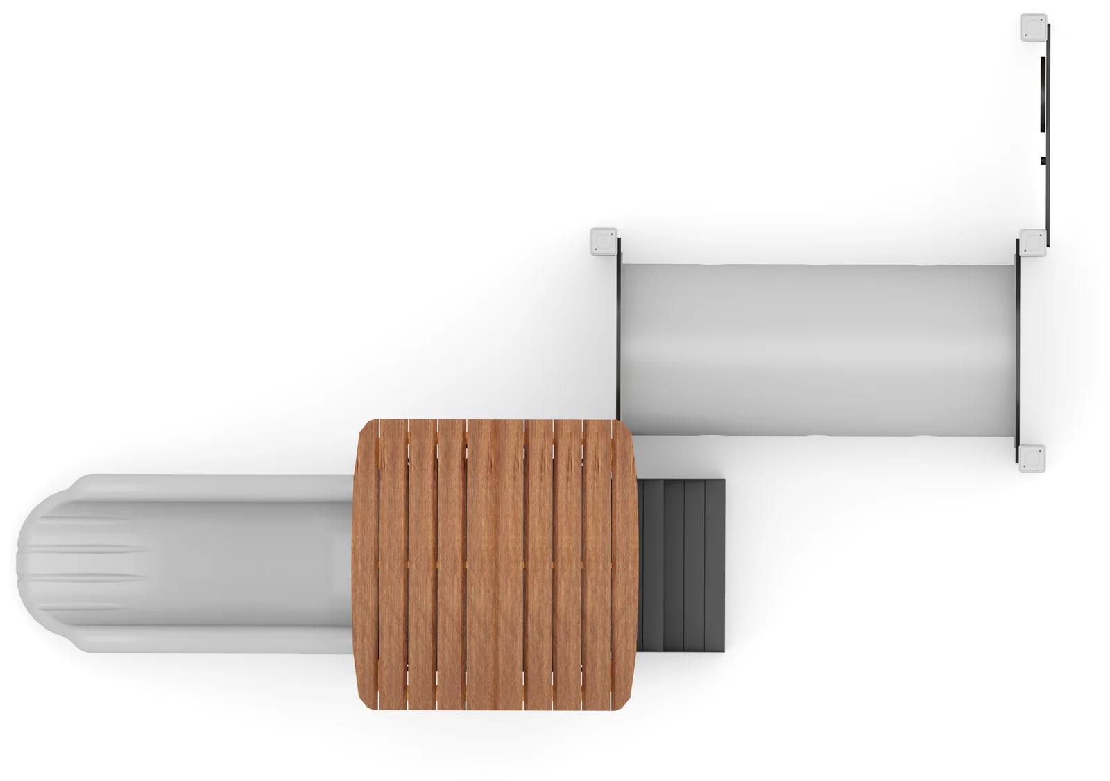 Spielanlage Mia – Draufsicht Render