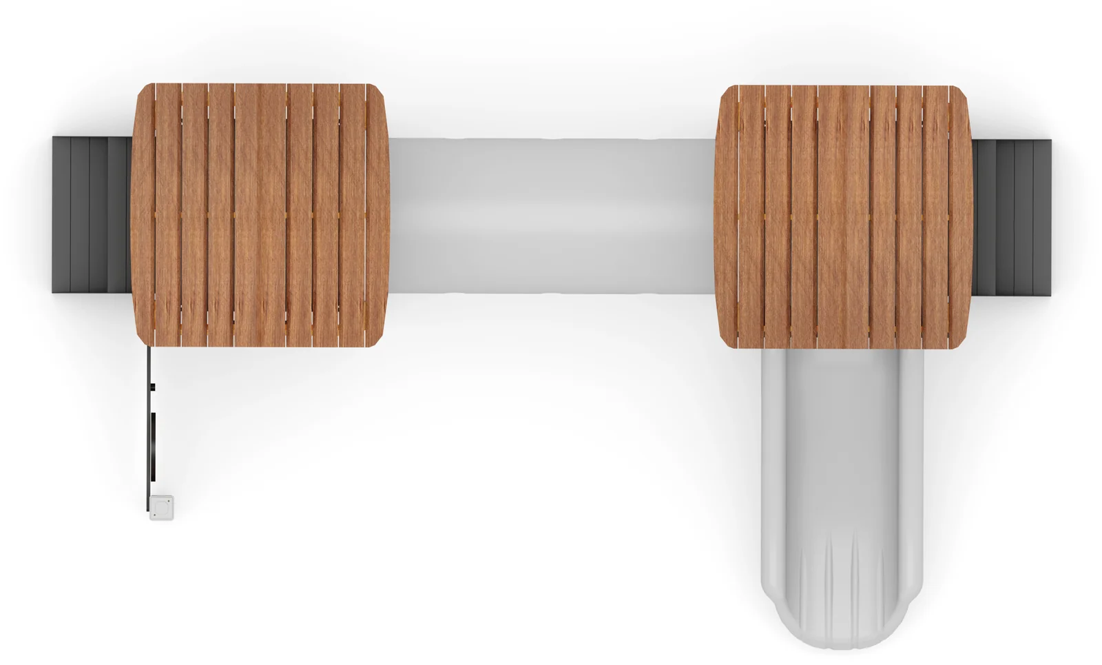 Spielanlage Marie – Draufsicht Render