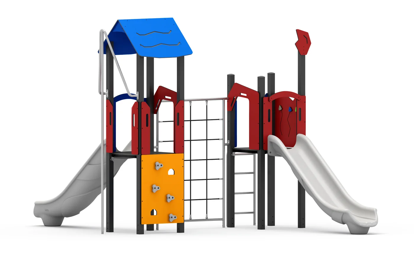 Play Structure Emil – Perspektivansicht 1