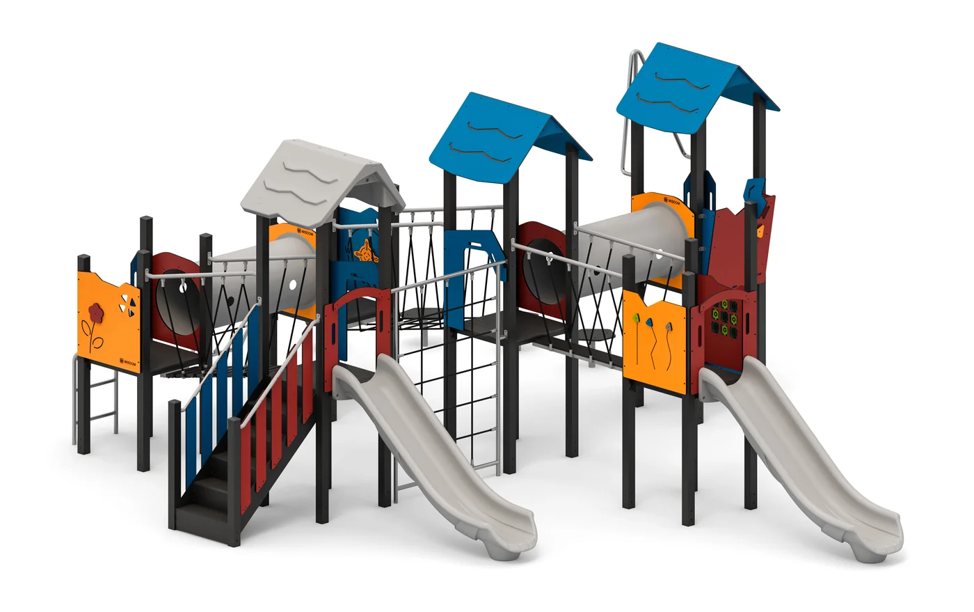 Play Structure Henrik – Perspektivansicht 1