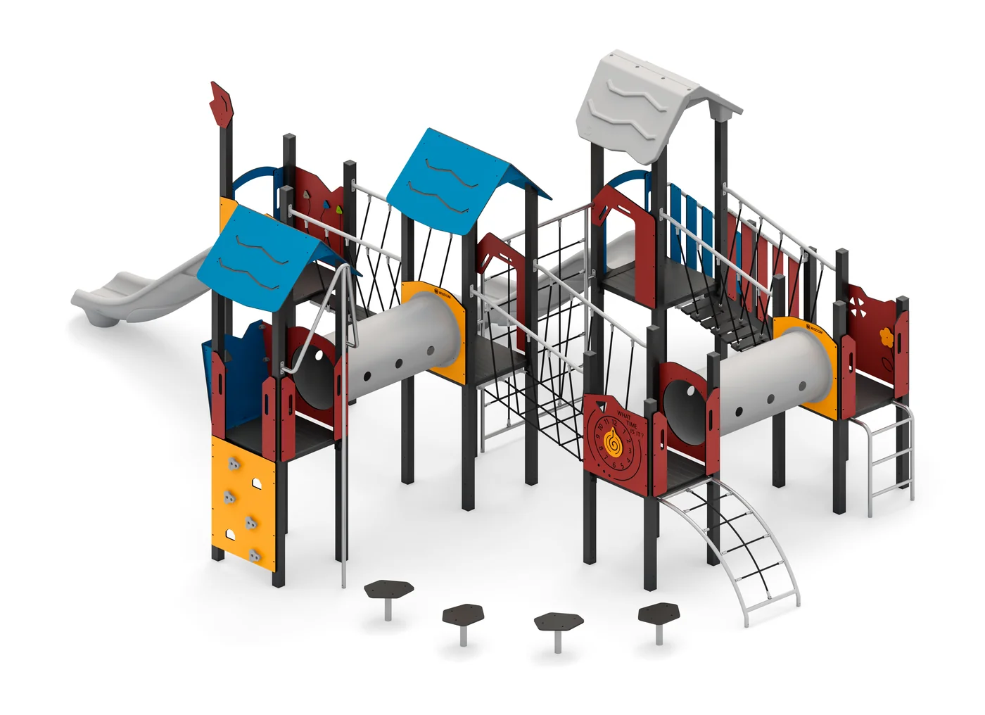 Play Structure Henrik – Perspektivansicht 2
