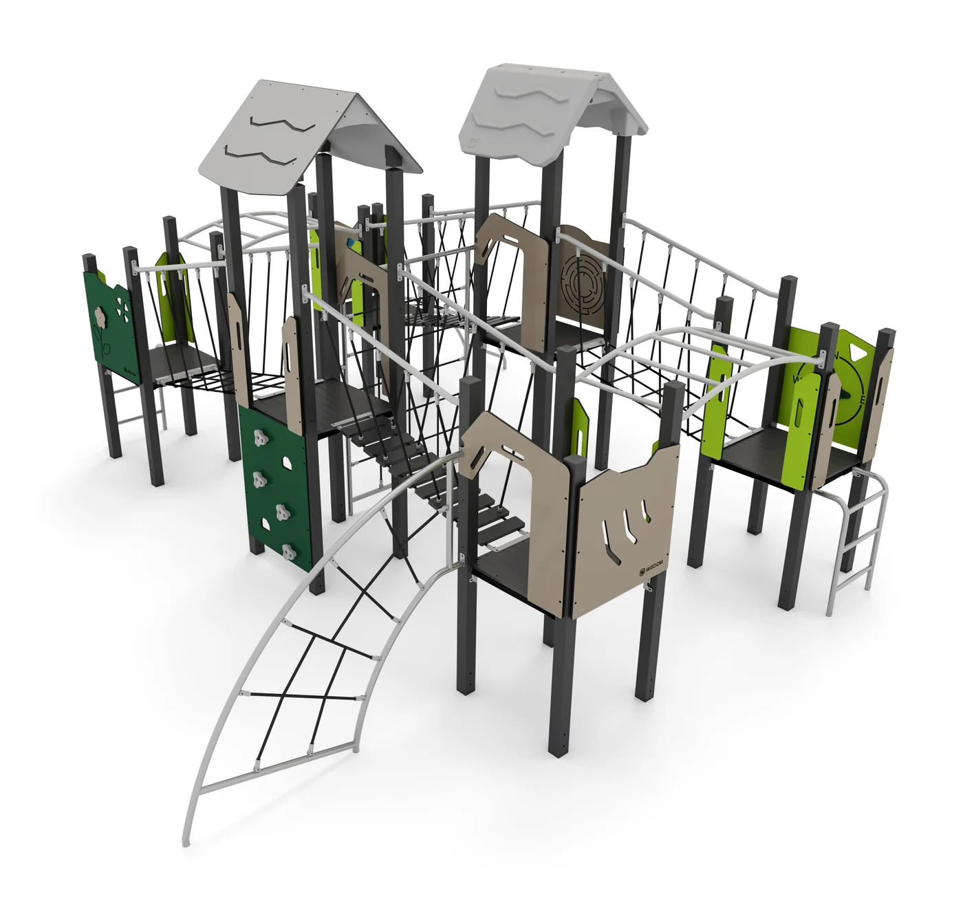 Play Structure Vidar – Perspektivansicht 2
