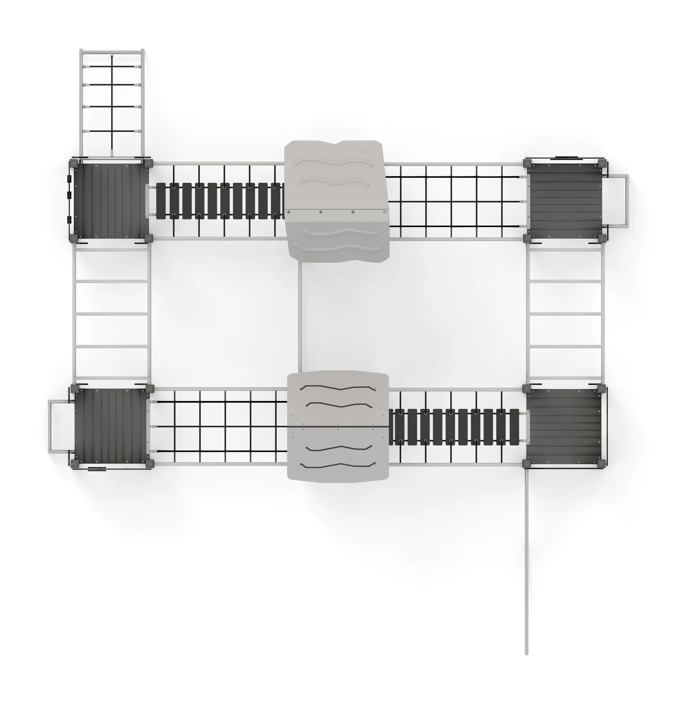 Play Structure Vidar – Draufsicht Render