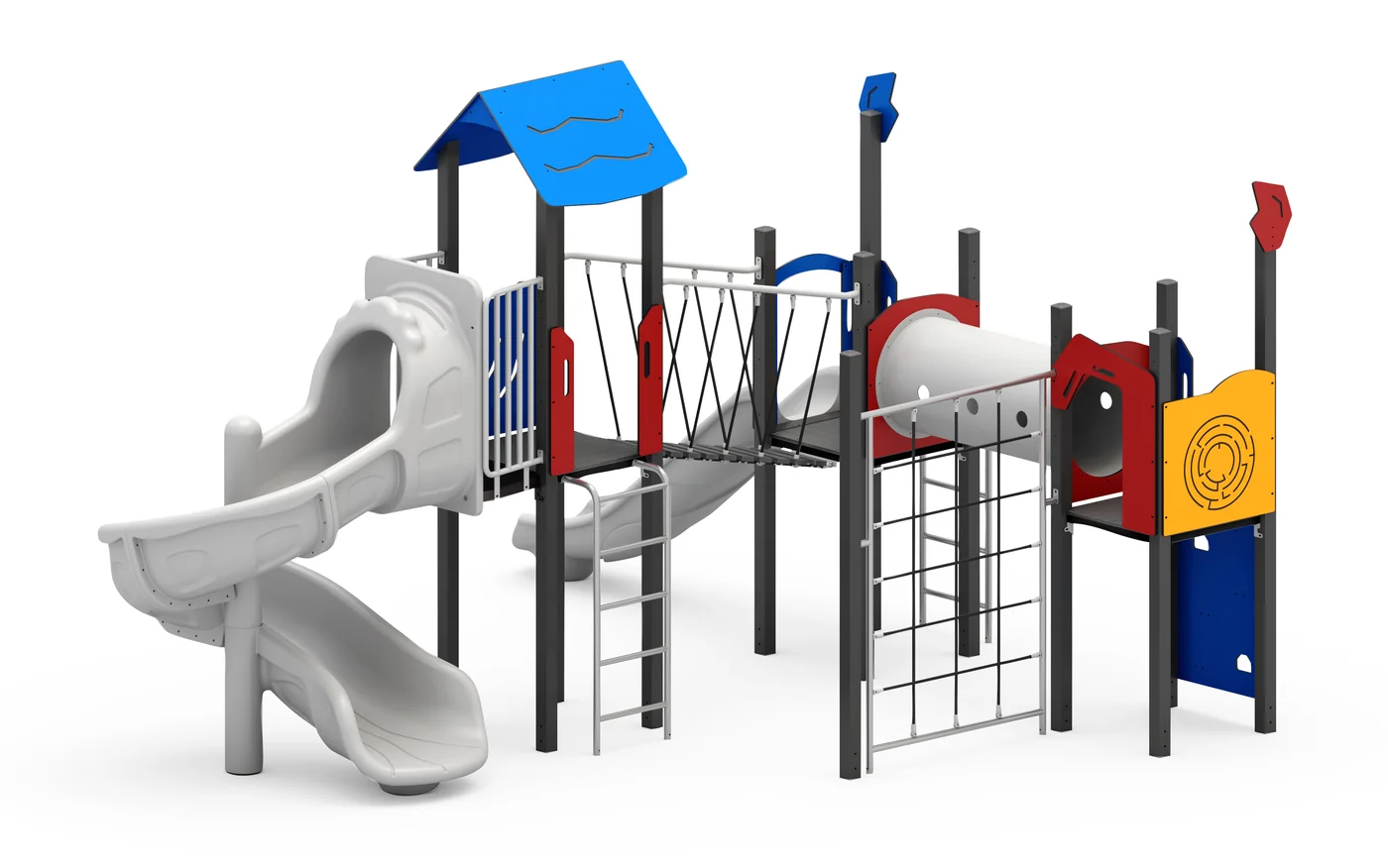 Play Structure Arvid – Perspektivansicht 2