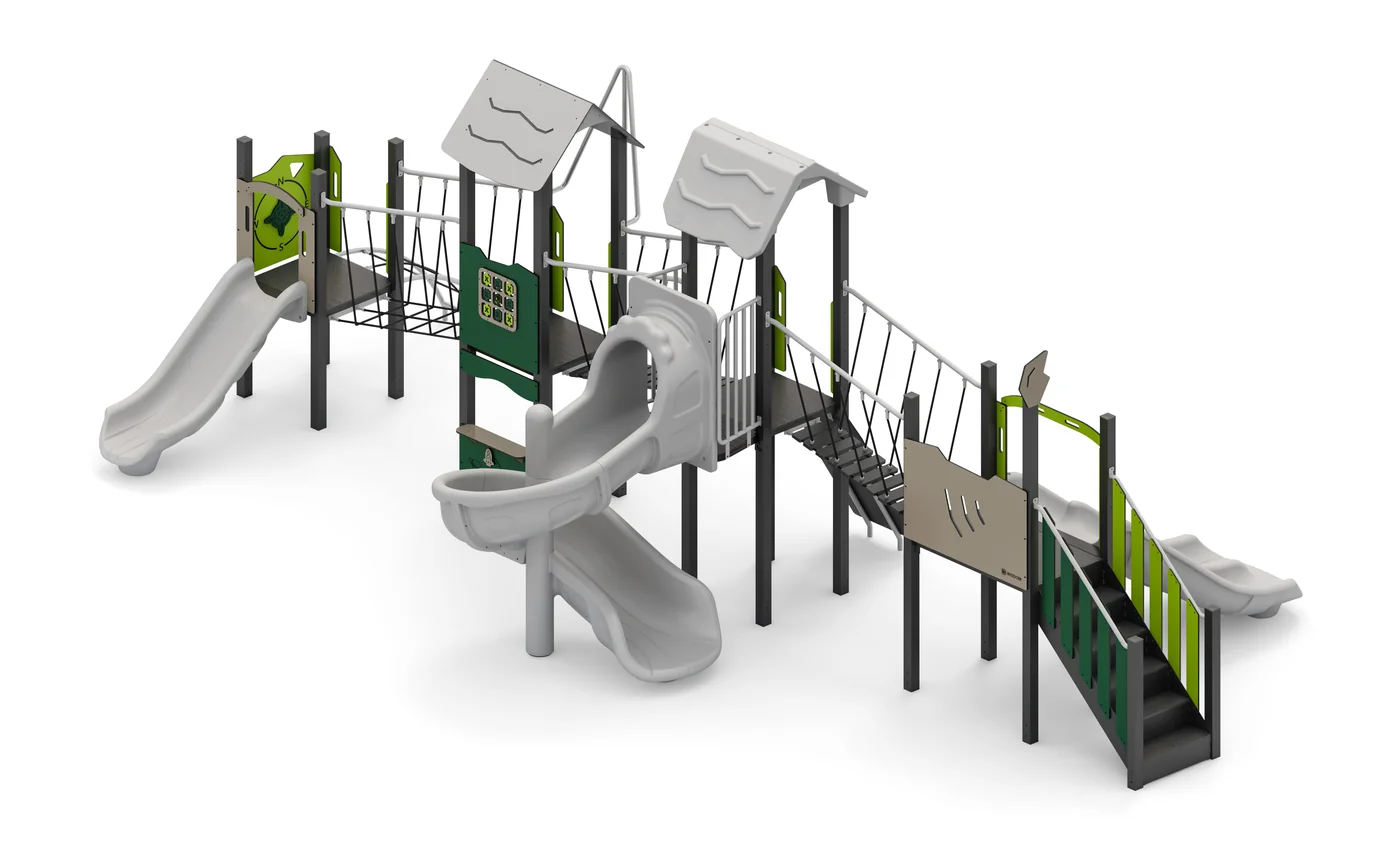 Play Structure Milo – Perspektivansicht 2