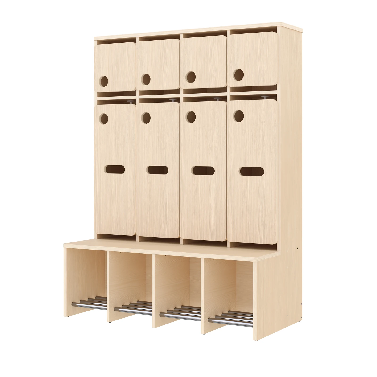 Guardarropas Completo, 4 Plazas, Altura del asiento: 35 cm – KB1-DG25176-35_01