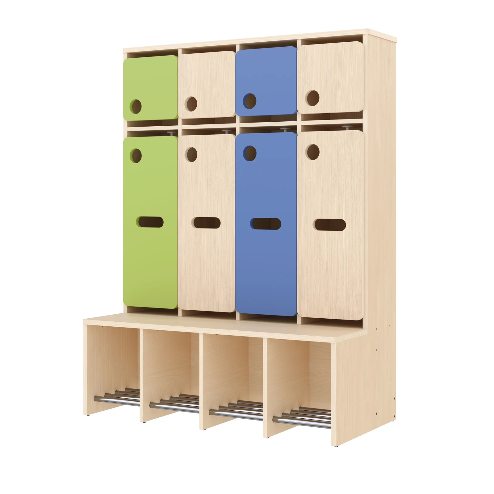 Guardarropas Completo, 4 Plazas, Altura del asiento: 35 cm – KB1-DG25176-35_02