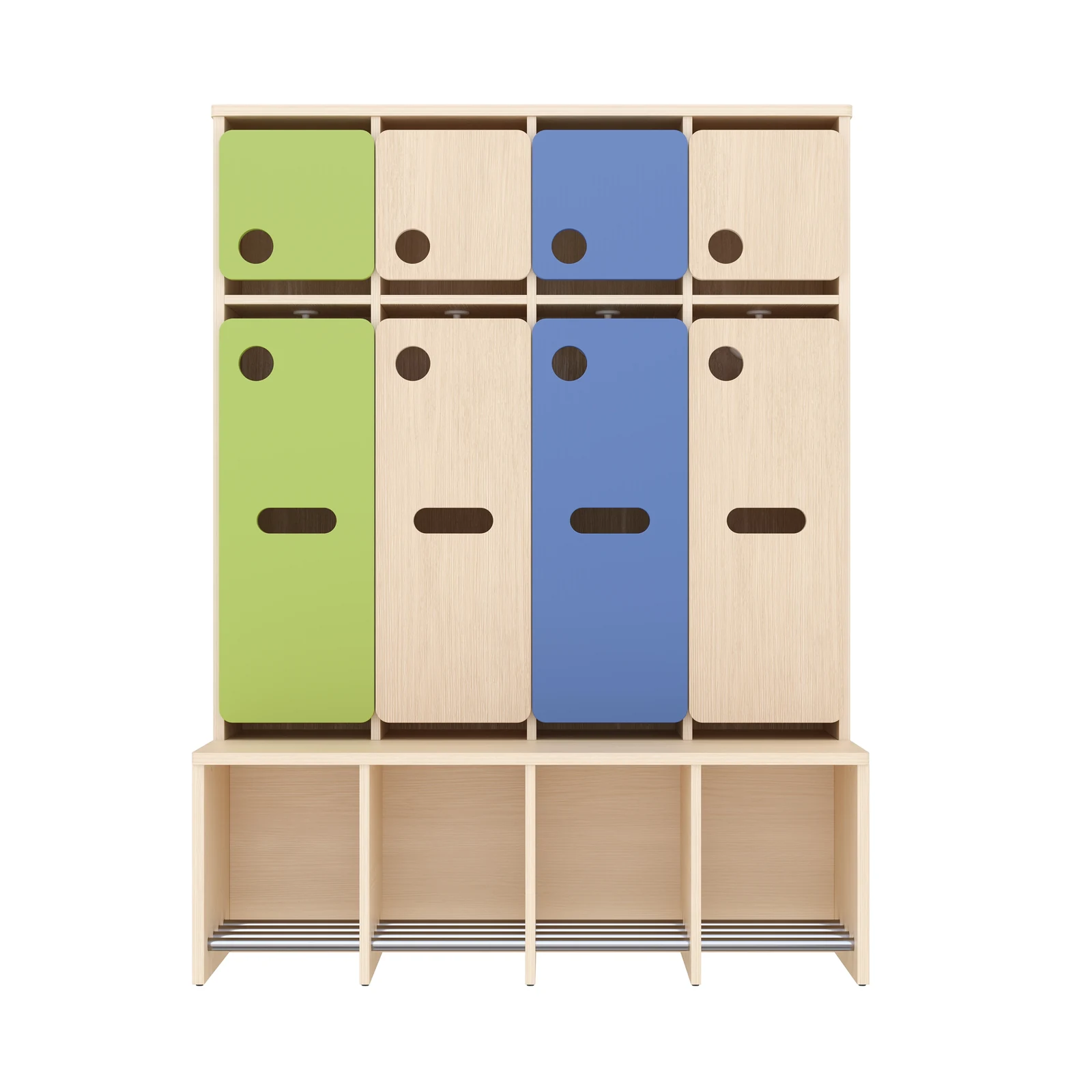 Guardarropas Completo, 4 Plazas, Altura del asiento: 35 cm – KB1-DG25176-35_06
