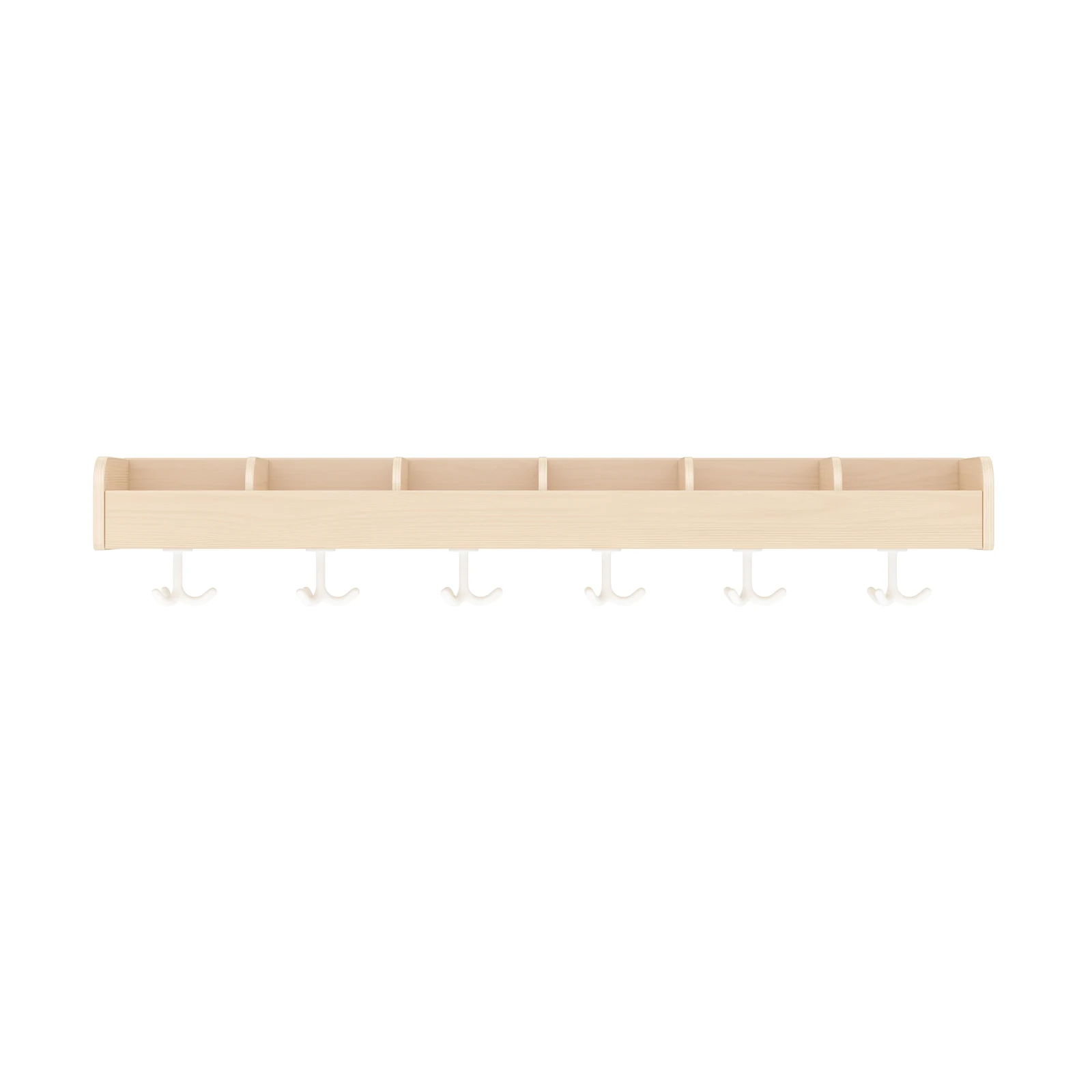 Patère Murale 120 cm, 6 Casiers – KB1-DG25060-30-F_02