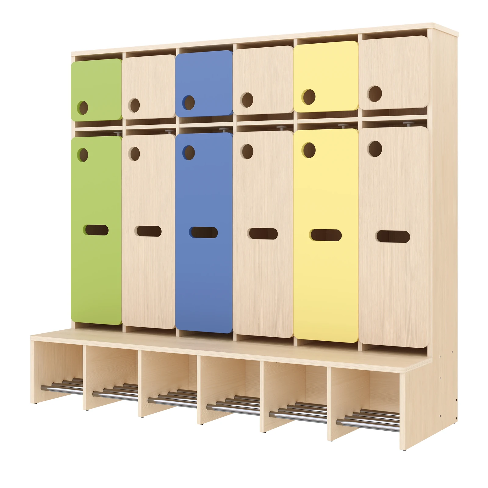 Guardarropas Completo, 6 Plazas, Altura del asiento: 26 cm – KB1-DG25178-26_02