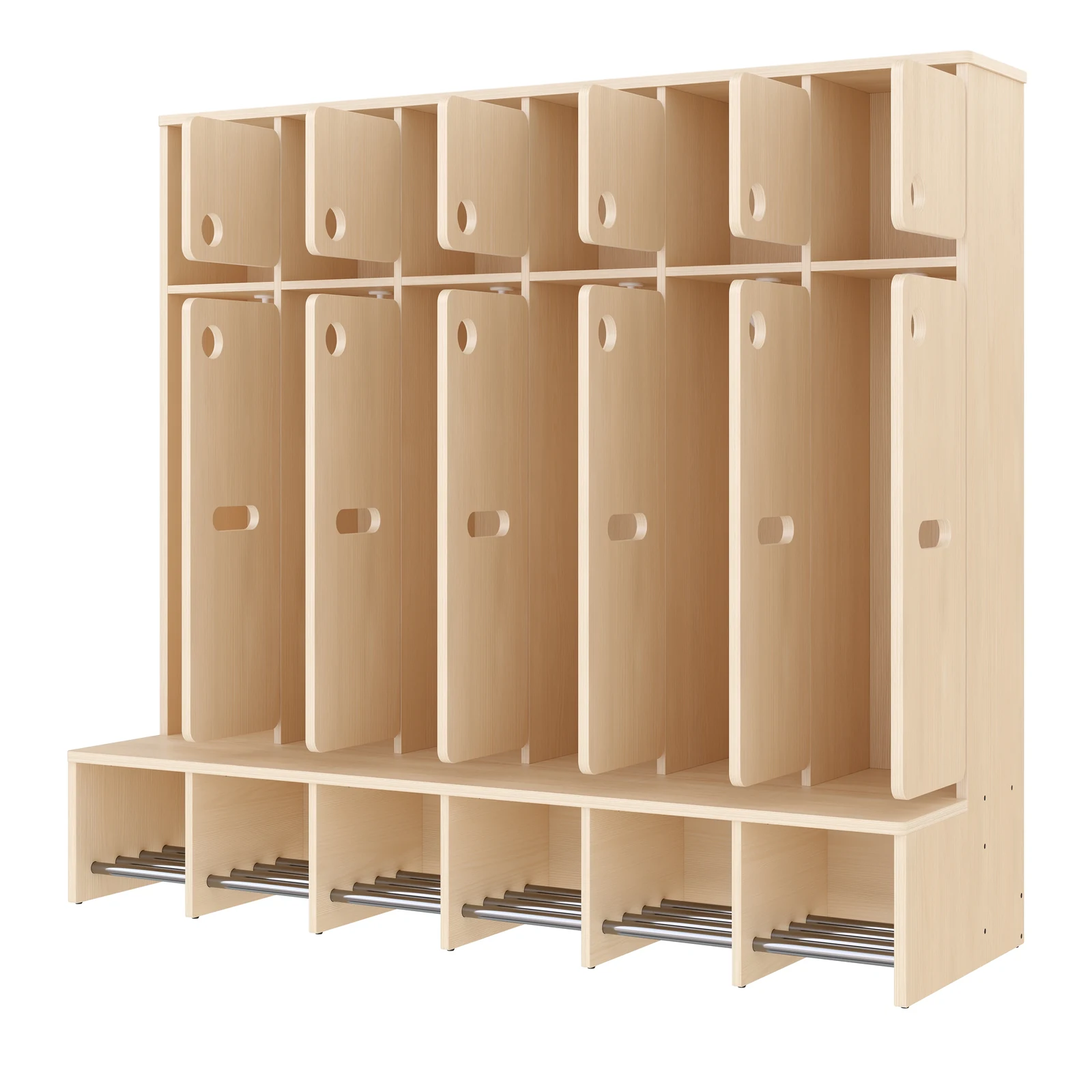 Guardarropas Completo, 6 Plazas, Altura del asiento: 26 cm – KB1-DG25178-26_03