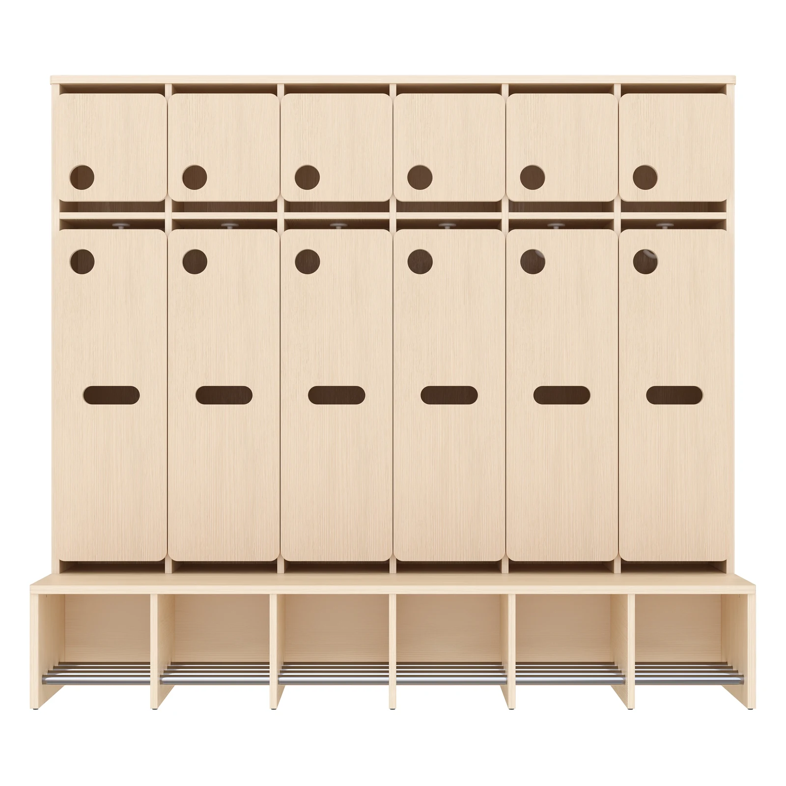 Guardarropas Completo, 6 Plazas, Altura del asiento: 26 cm – KB1-DG25178-26_05