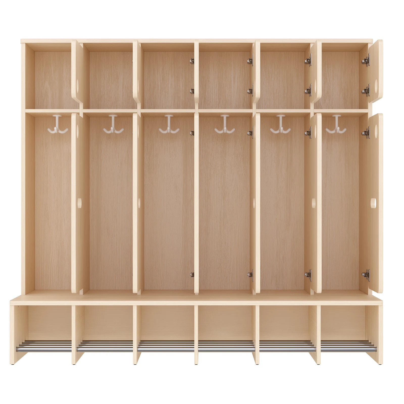 Guardarropas Completo, 6 Plazas, Altura del asiento: 26 cm – KB1-DG25178-26_07