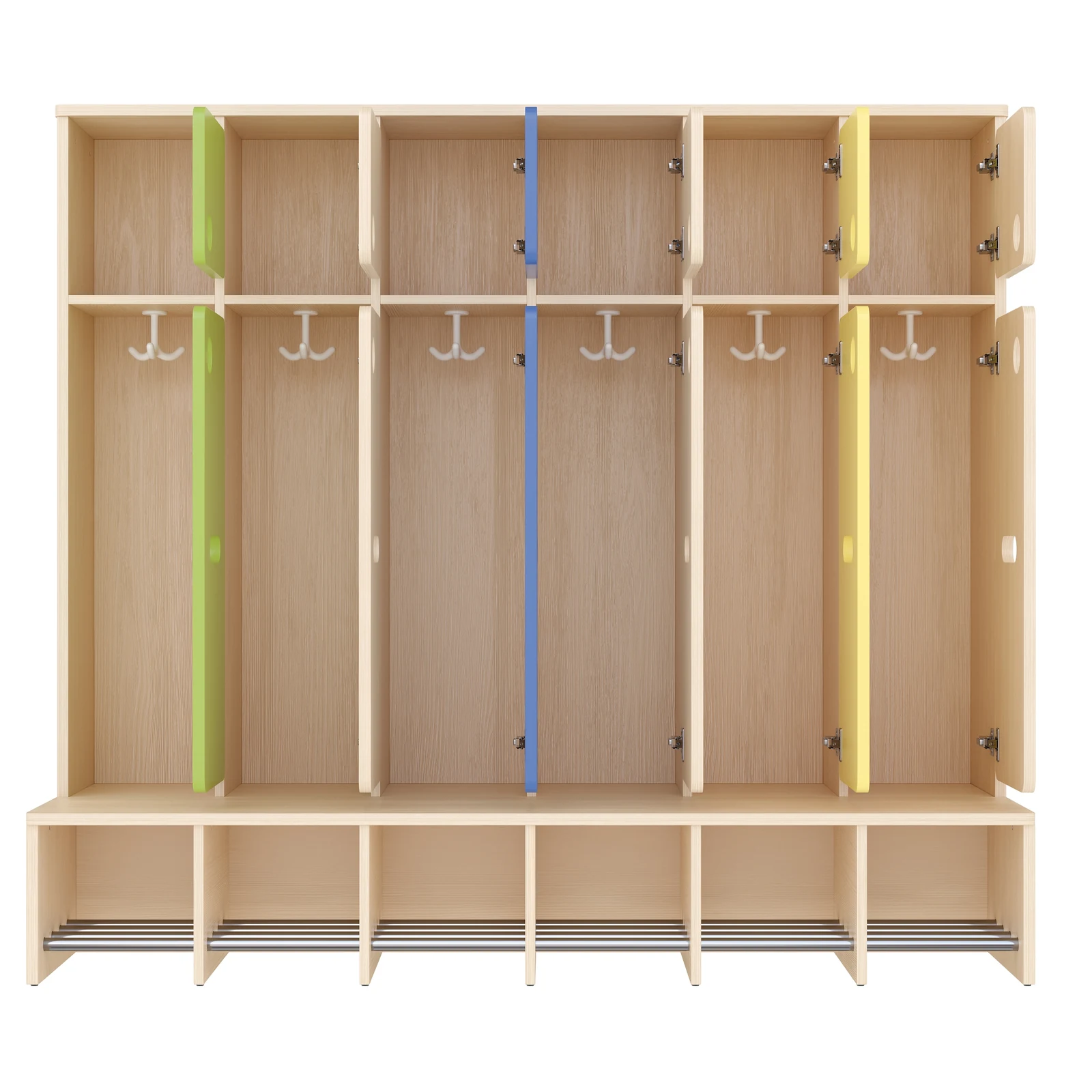 Guardarropas Completo, 6 Plazas, Altura del asiento: 26 cm – KB1-DG25178-26_08