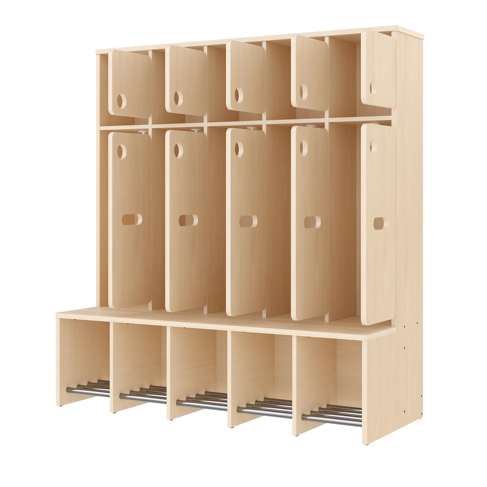 Vestiaire Complet, 5 Places, Hauteur d'assise: 35 cm – KB1-DG25177-35_03