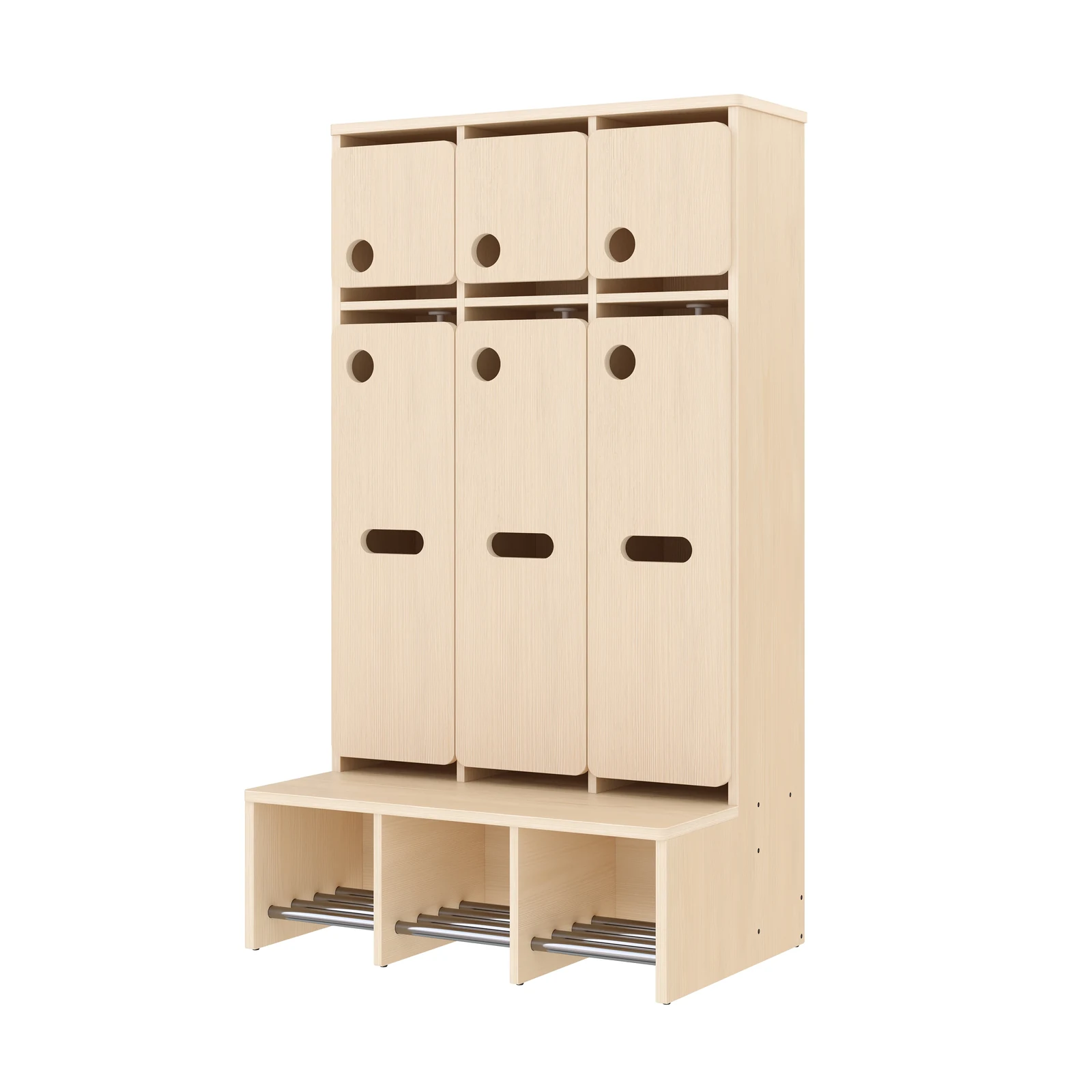 Guardaroba Completo, 3 Posti, Altezza della seduta: 26 cm – KB1-DG25175-26_01