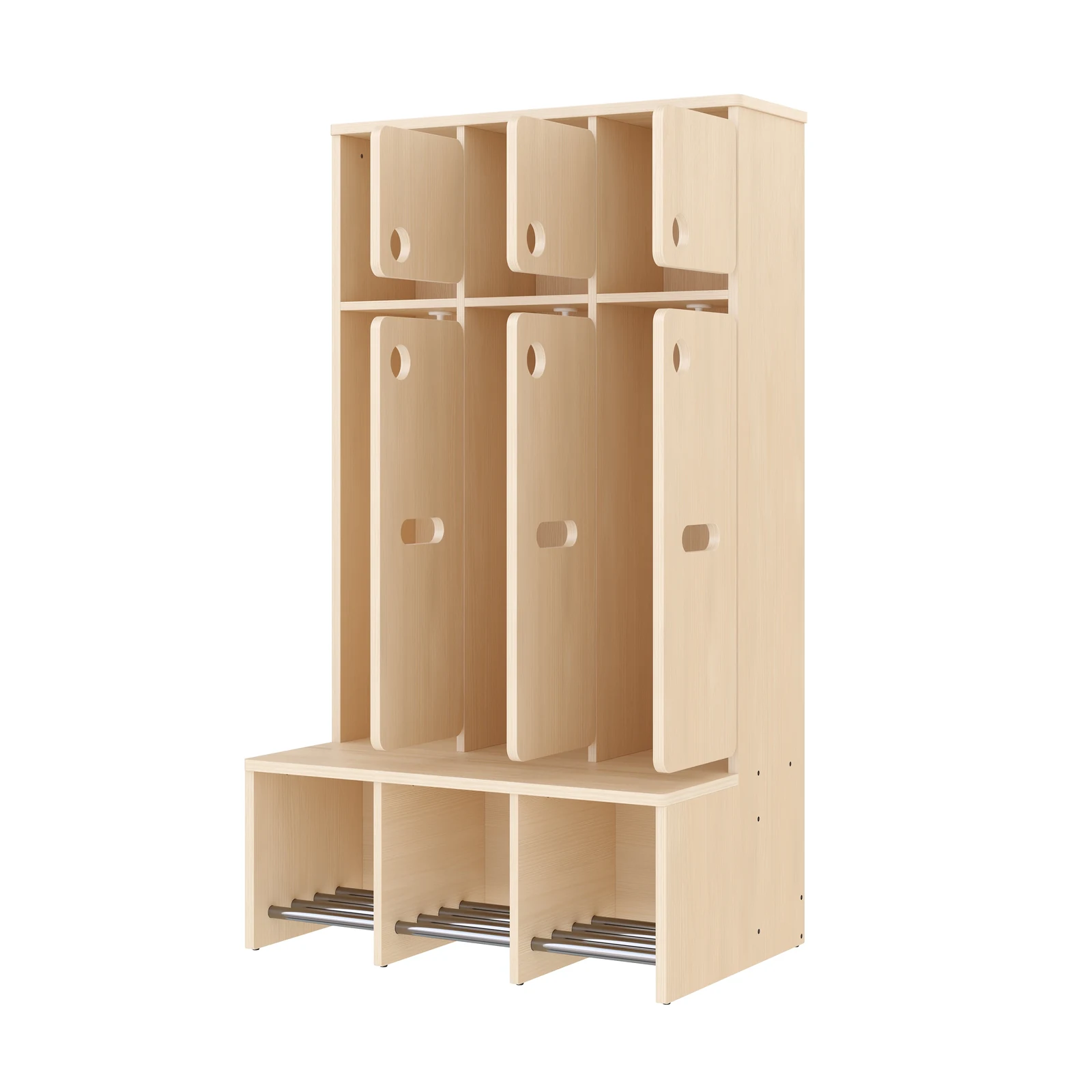 Guardarropas Completo, 3 Plazas, Altura del asiento: 31 cm – KB1-DG25175-31_03