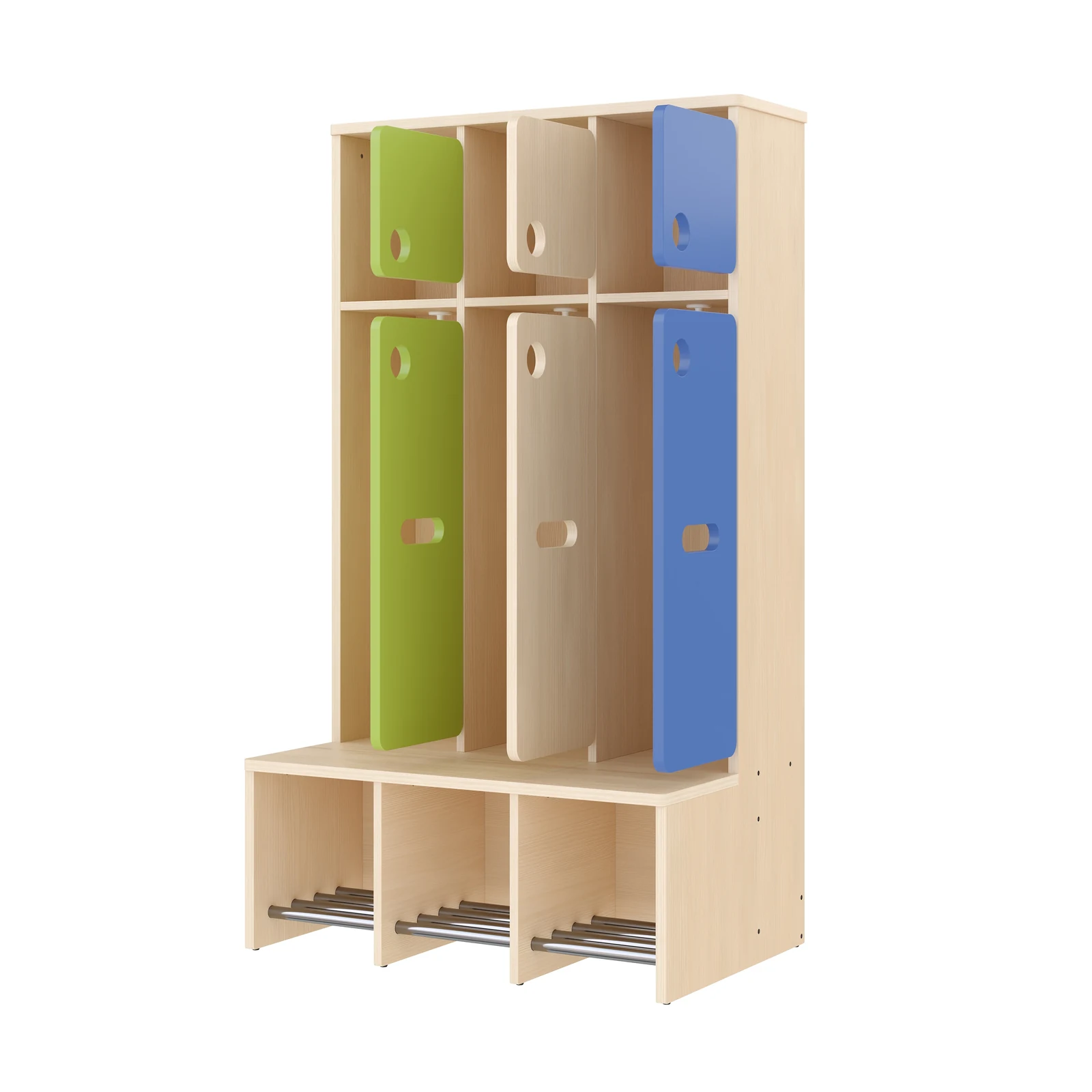 Guardarropas Completo, 3 Plazas, Altura del asiento: 31 cm – KB1-DG25175-31_04