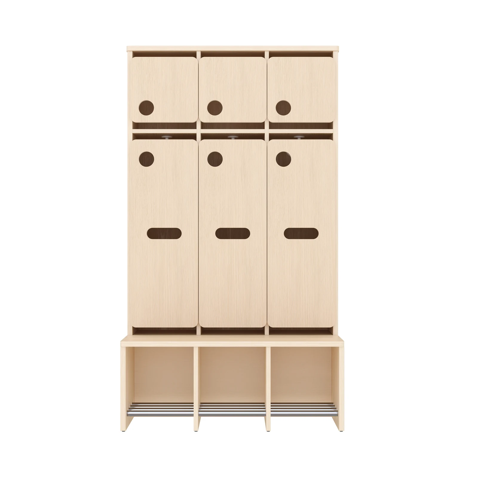 Guardarropas Completo, 3 Plazas, Altura del asiento: 31 cm – KB1-DG25175-31_05