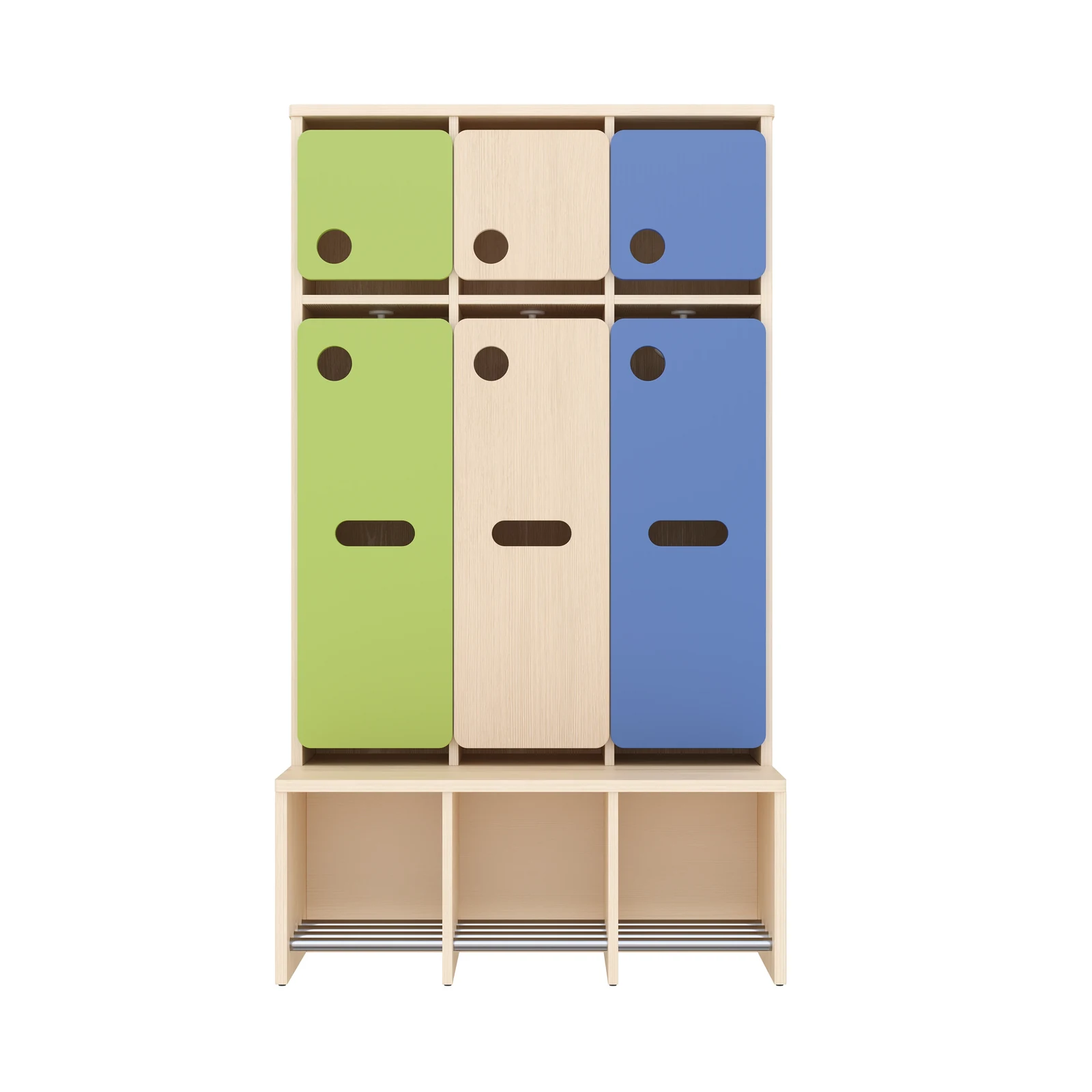 Guardarropas Completo, 3 Plazas, Altura del asiento: 31 cm – KB1-DG25175-31_06