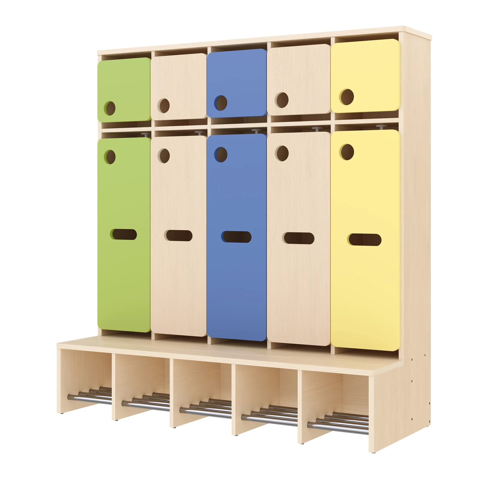Guardarropas Completo, 5 Plazas, Altura del asiento: 26 cm – KB1-DG25177-26_02