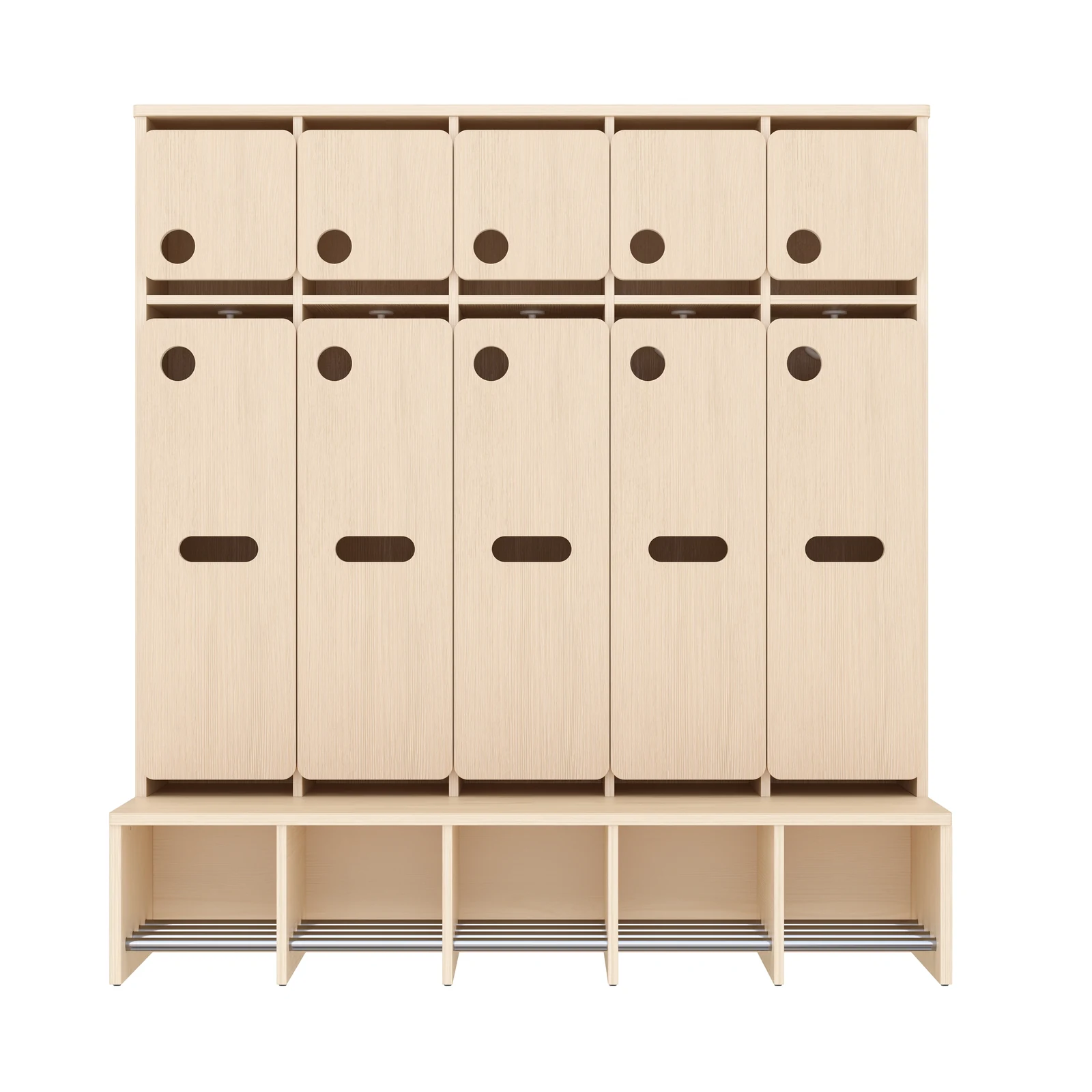 Guardarropas Completo, 5 Plazas, Altura del asiento: 26 cm – KB1-DG25177-26_05