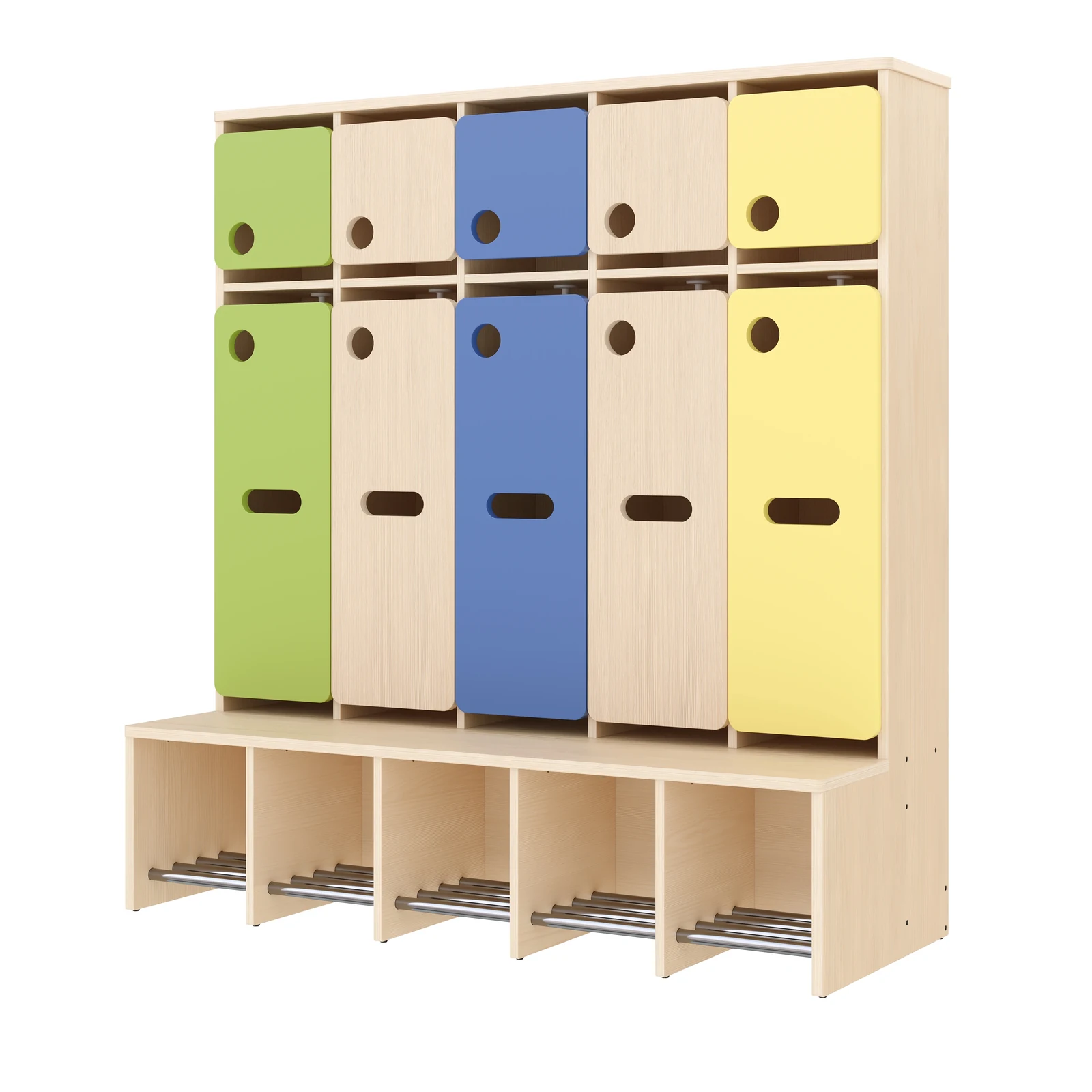 Guardarropas Completo, 5 Plazas, Altura del asiento: 31 cm – KB1-DG25177-31_02