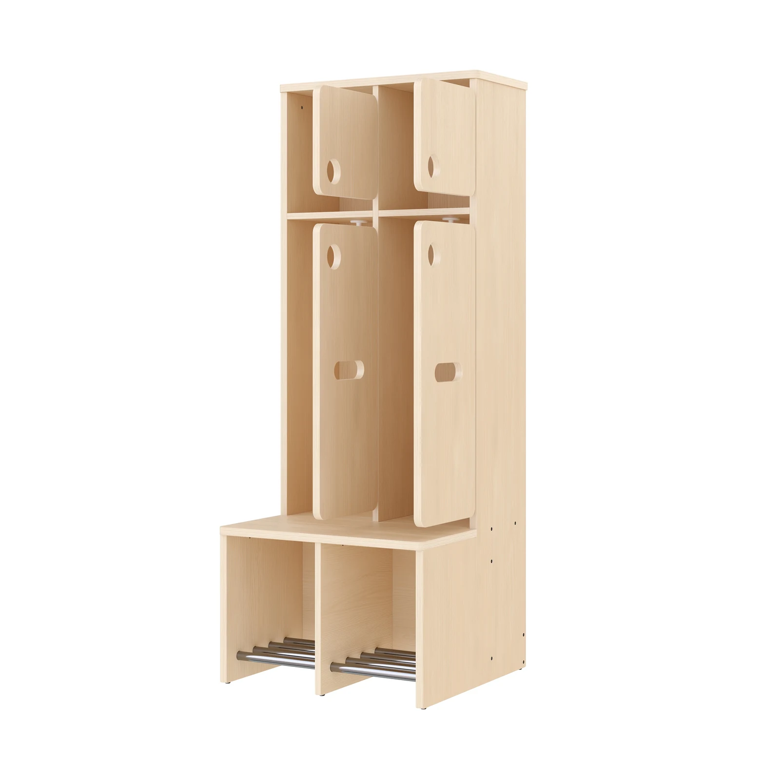 Vestiaire Complet, 2 Places, Hauteur d'assise: 35 cm – KB1-DG25174-35_03