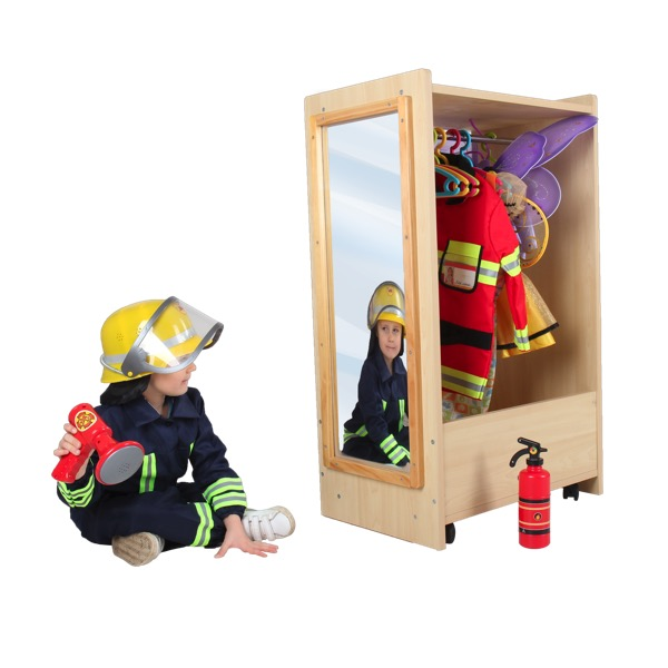 Carrello Porta Costumi Mobile con Specchio – KB1-0111-V03-F_01