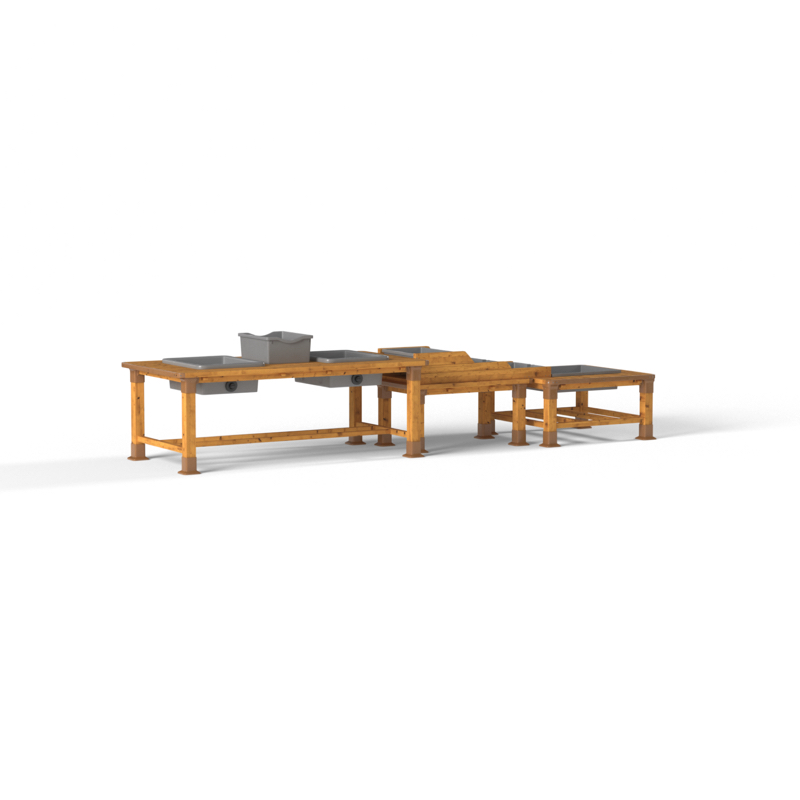 Equipo al aire libre para juegos con barro, set de 3 piezas – HW1-S035-A_46