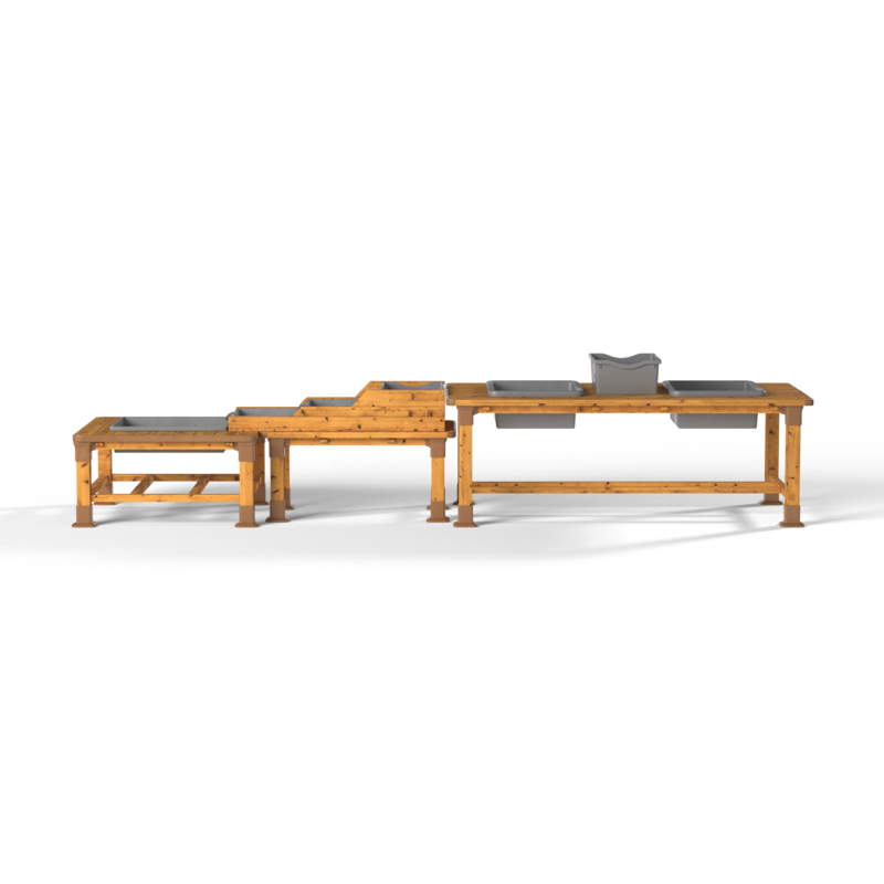 Equipo al aire libre para juegos con barro, set de 3 piezas – HW1-S035-A_48