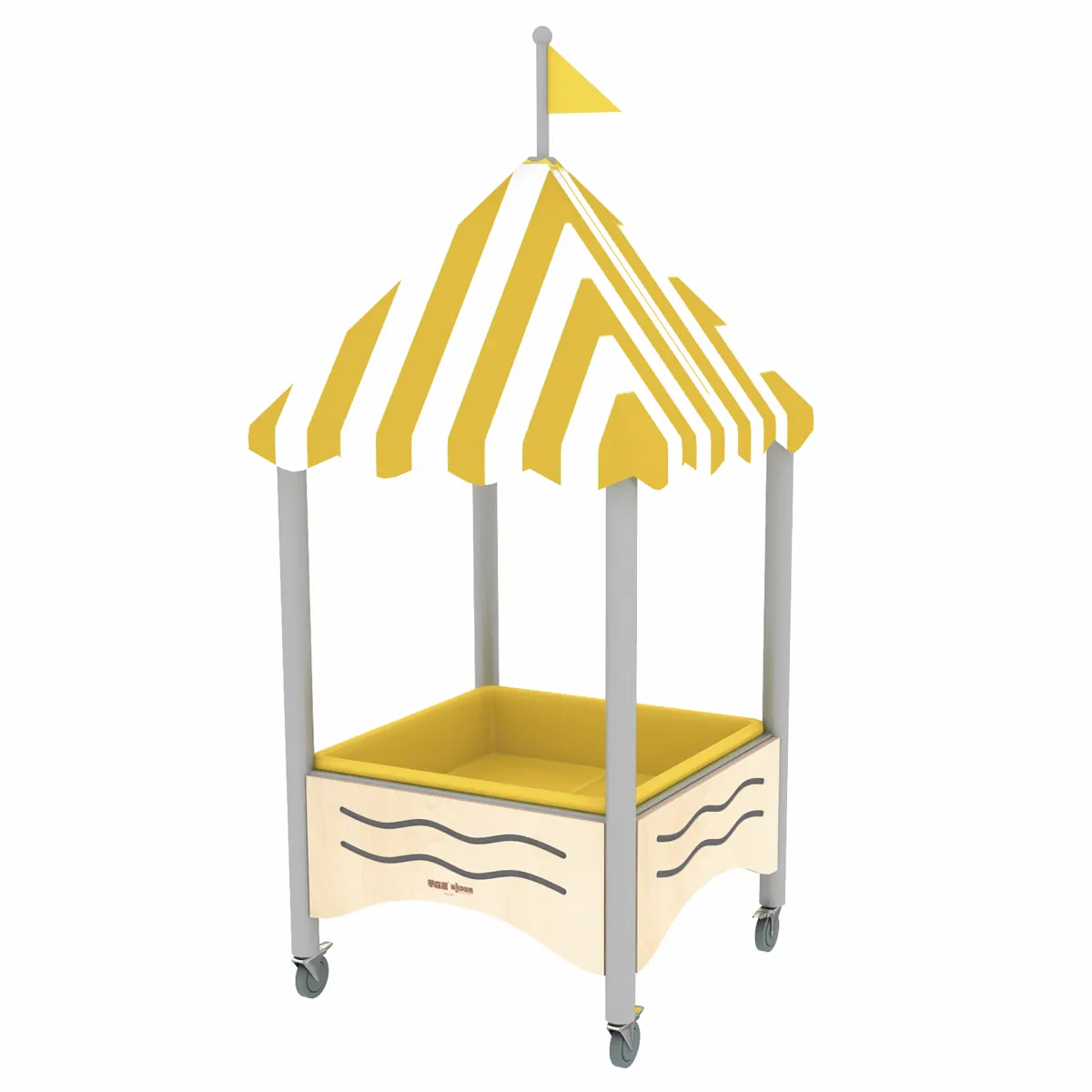 Table à boue roulante avec toit en pavillon – GP3-SW404A-V02-A_01