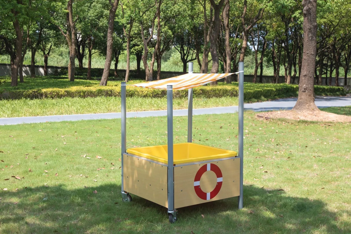 Mesa móvil para juegos con barro con tejado inclinado – GP3-SW406-V01-A_02