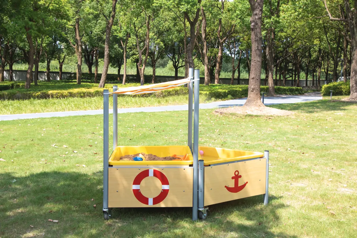 Mesa móvil para juegos con barro con tejado inclinado – GP3-SW406-V01-A_04