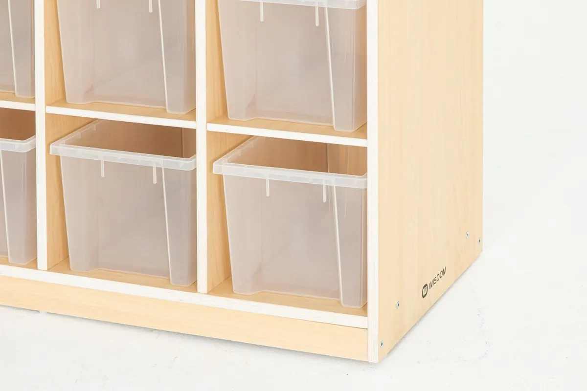 Armadio a Scaffali con 16 Scomparti, Contenitori Inclusi – KB1-AZ12141-F_04