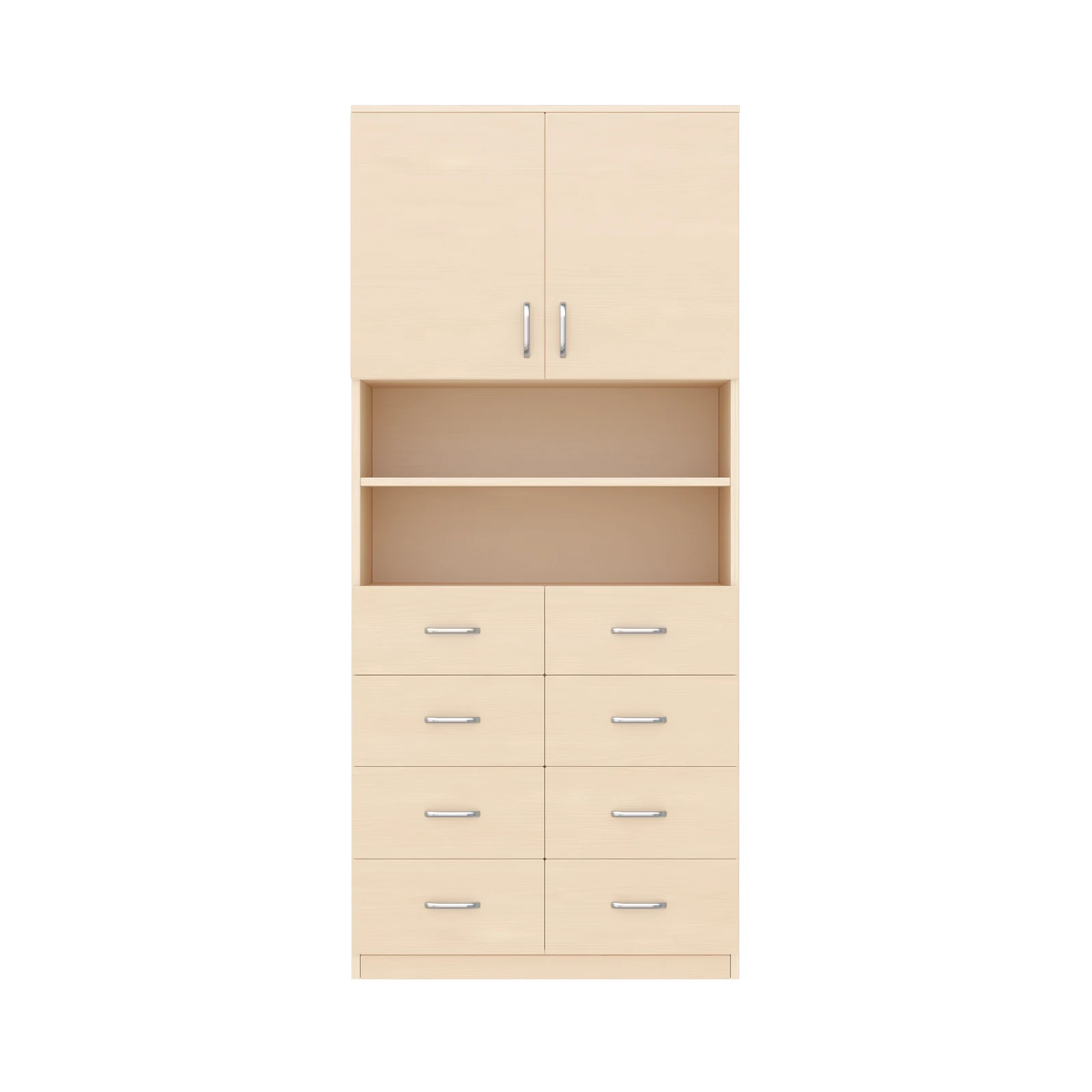 Armadio a Scaffali 180-80, 4 Ante, 8 Cassetti – KB1-DG25239-30-F_05