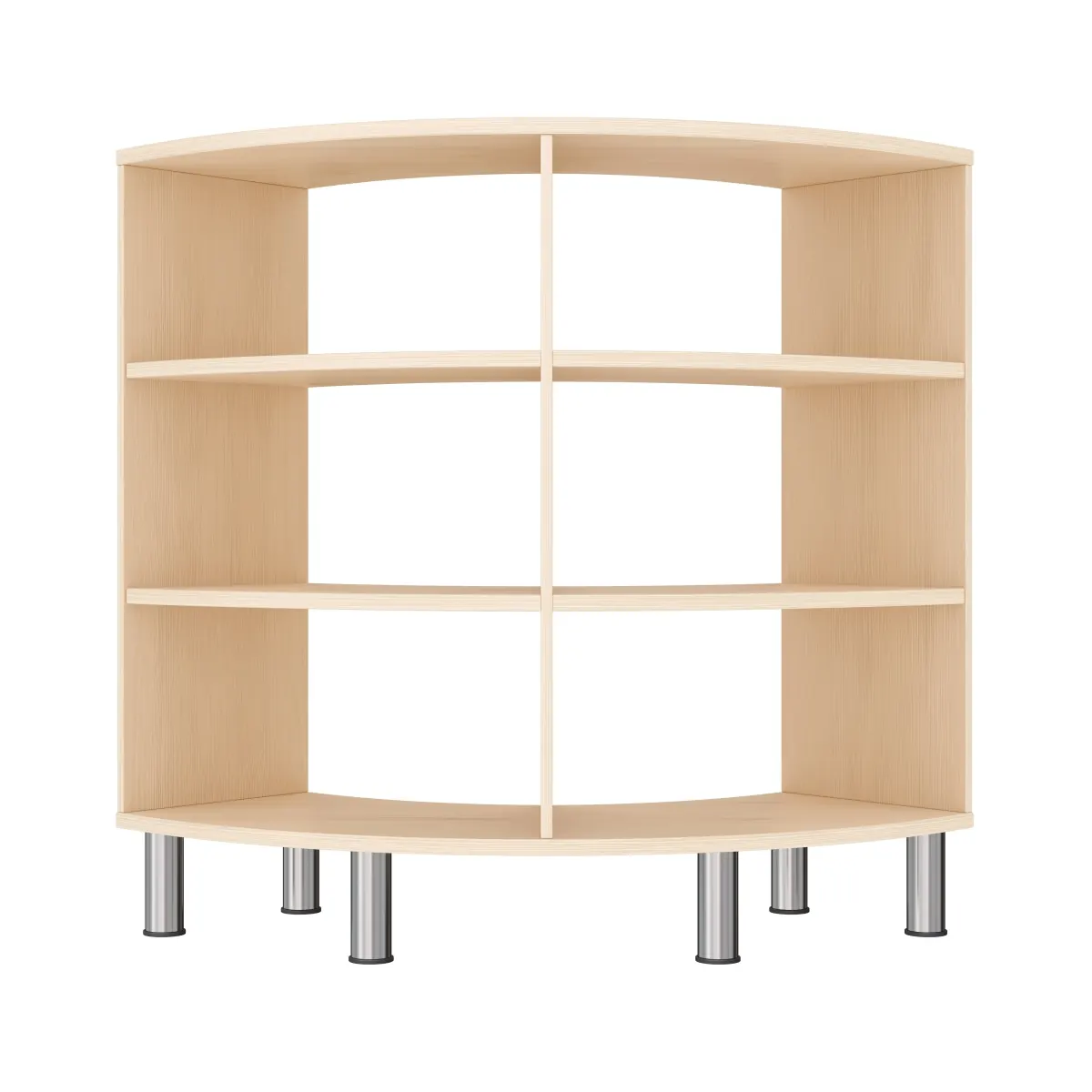 Estante de Cuarto de Círculo 79-100 (con patas de zócalo de altura ajustable) – KB1-DG25021-30-MF_02