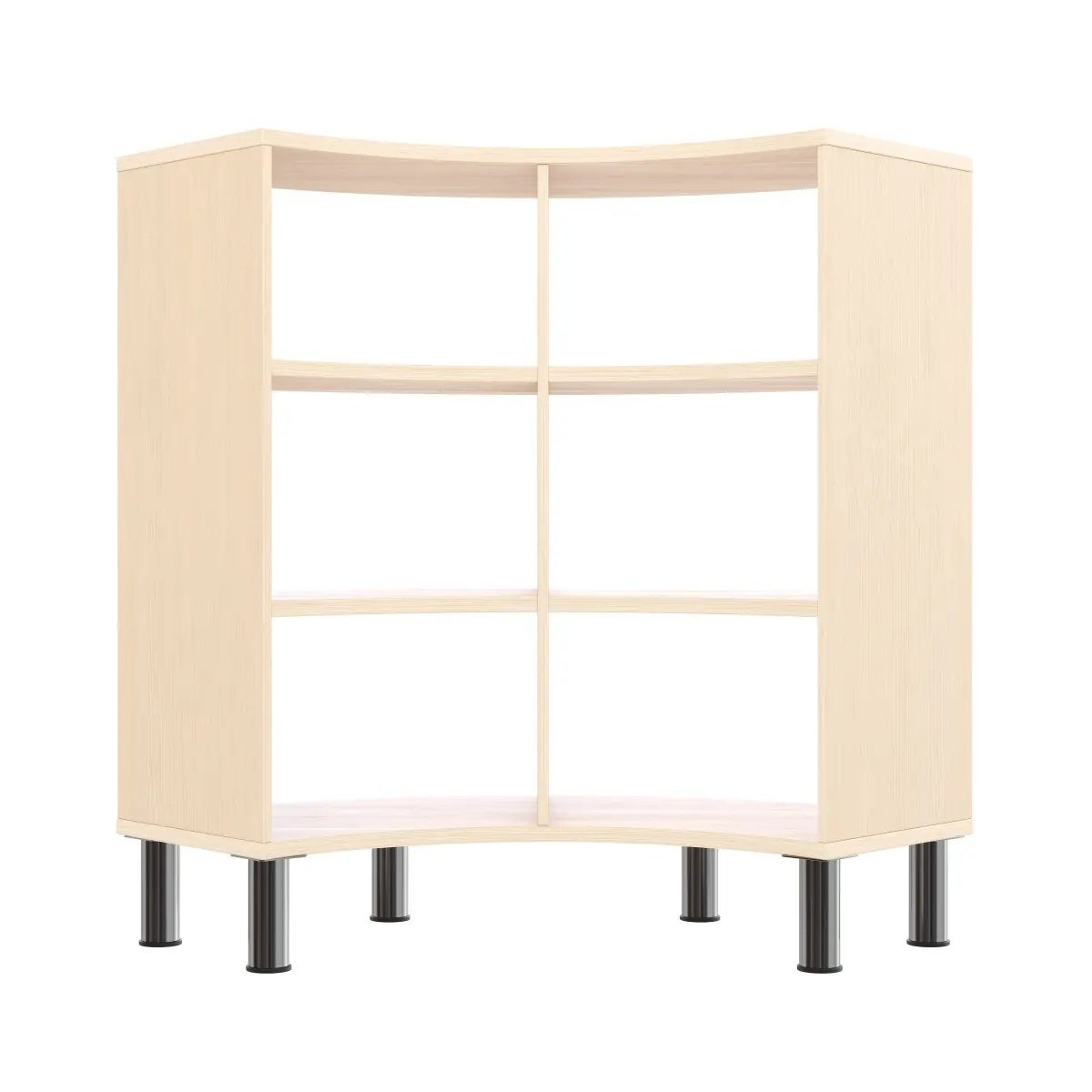 Estante de Cuarto de Círculo 79-100 (con patas de zócalo de altura ajustable) – KB1-DG25021-30-MF_03