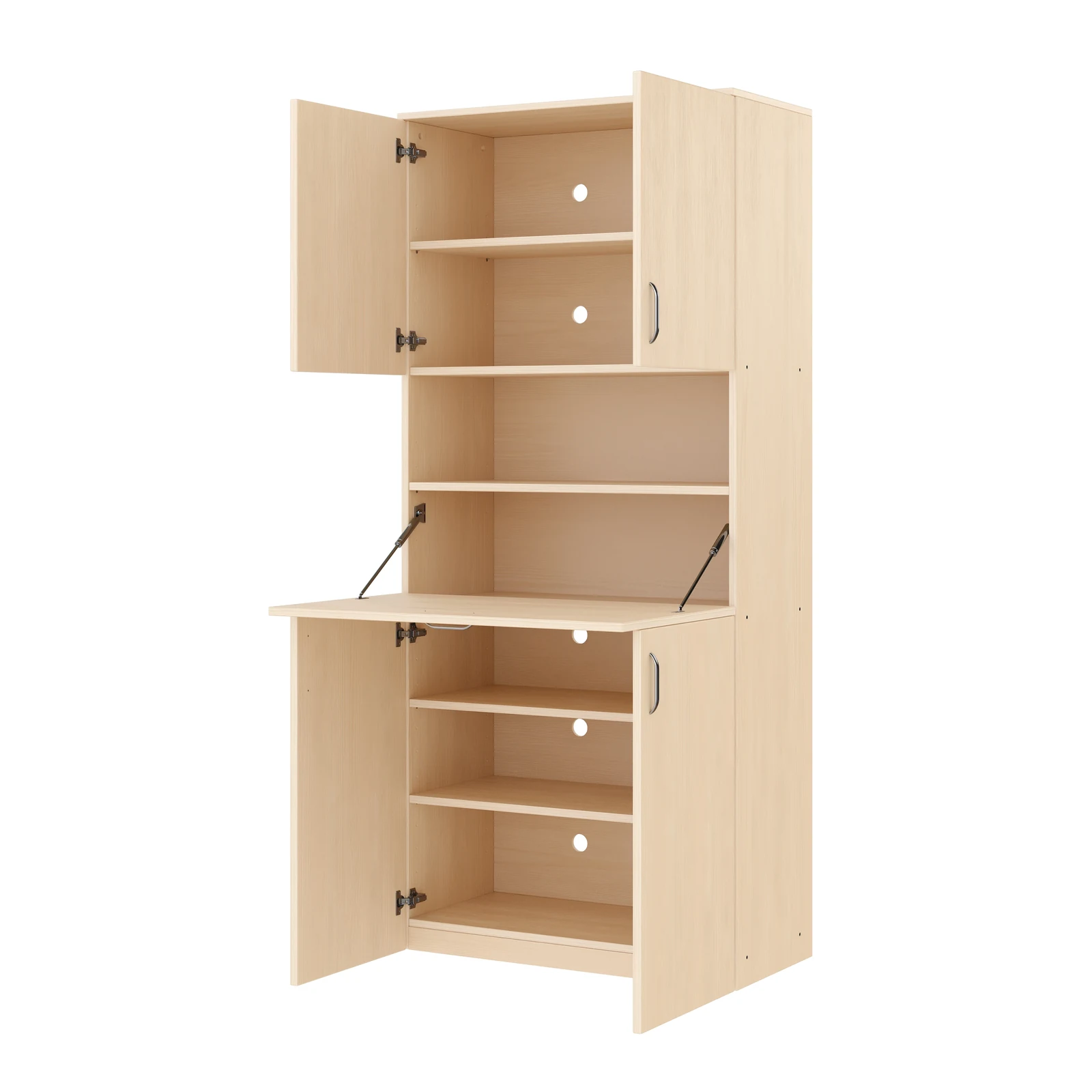 Armadio a Scaffali 180-80, 5 Ante – KB1-DG25240-30-F_04