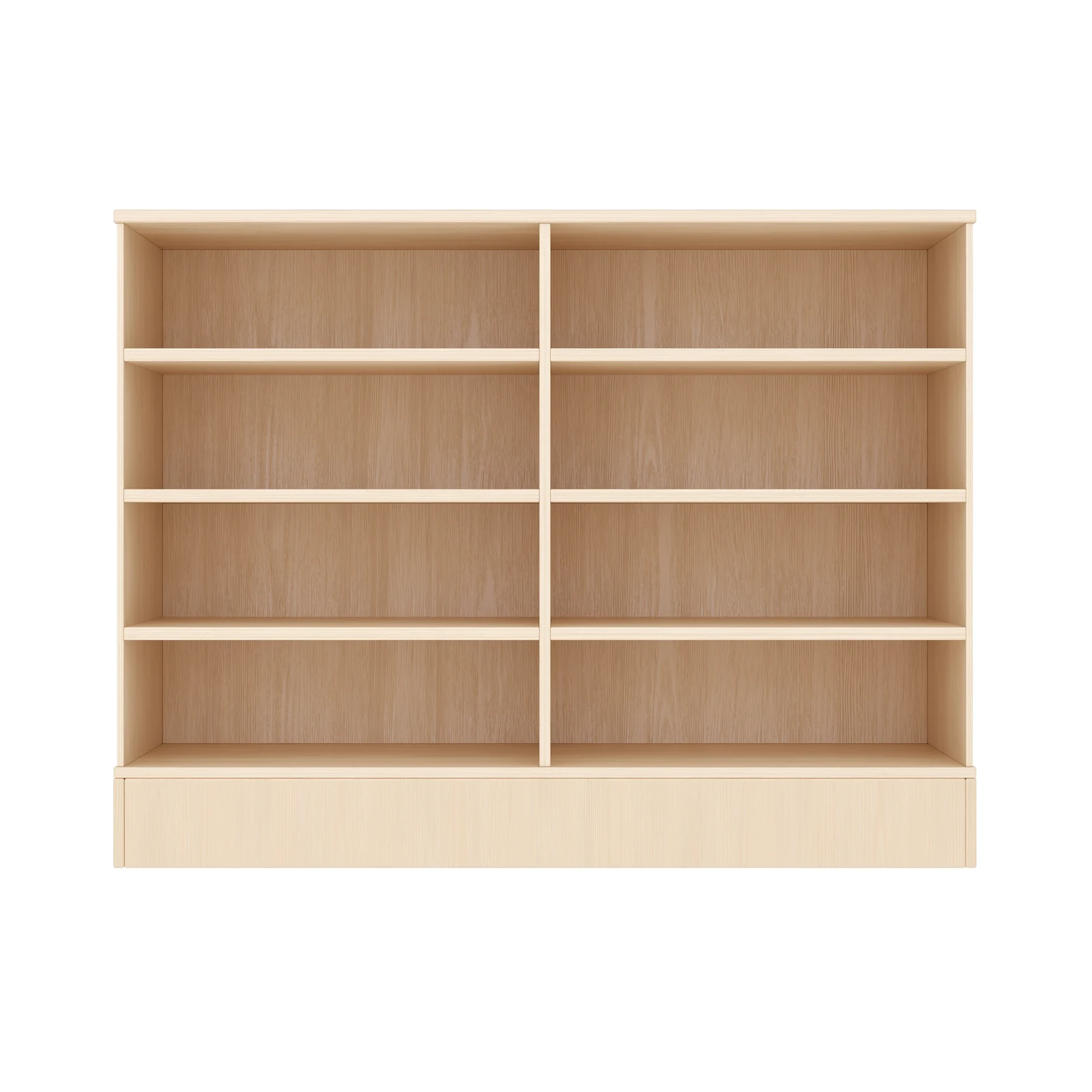 Armario de Estante 79-120, 8 Compartimentos (con zócalo de madera) – KB1-DG25218-30-S_03